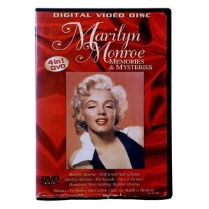 Marilyn Monroe Memories Mysteries DVD 4 In 1‎ Set Hometown Story Documentary Bio